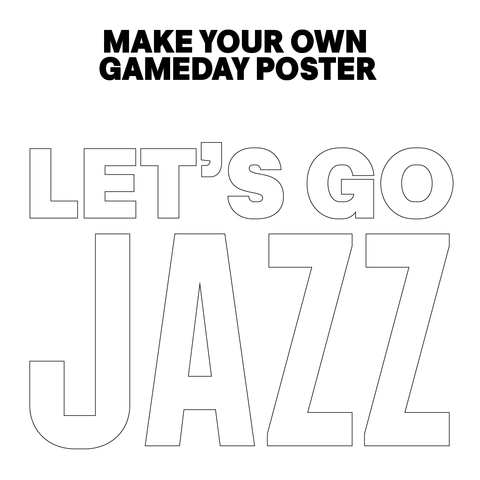Make your own gameday poster